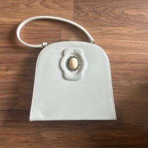 Vintage White Handbag